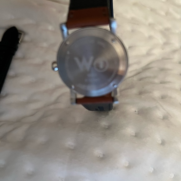 NWT Raymond Weil W1 3000/3001 Swiss Ladies Quartz Below $795 Retail w/Brown Band - Picture 6 of 12